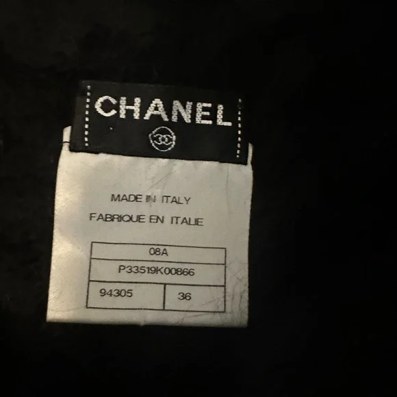 Chanel Angora Fur Sweater